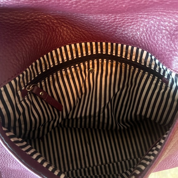 Kate Spade Burgundy Shoulder/ Crossbody Bag - Picture 7 of 11
